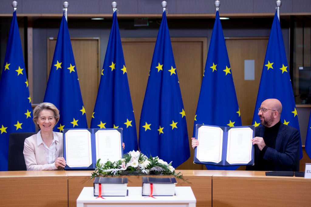 Unterzeichnung Abkommen EU