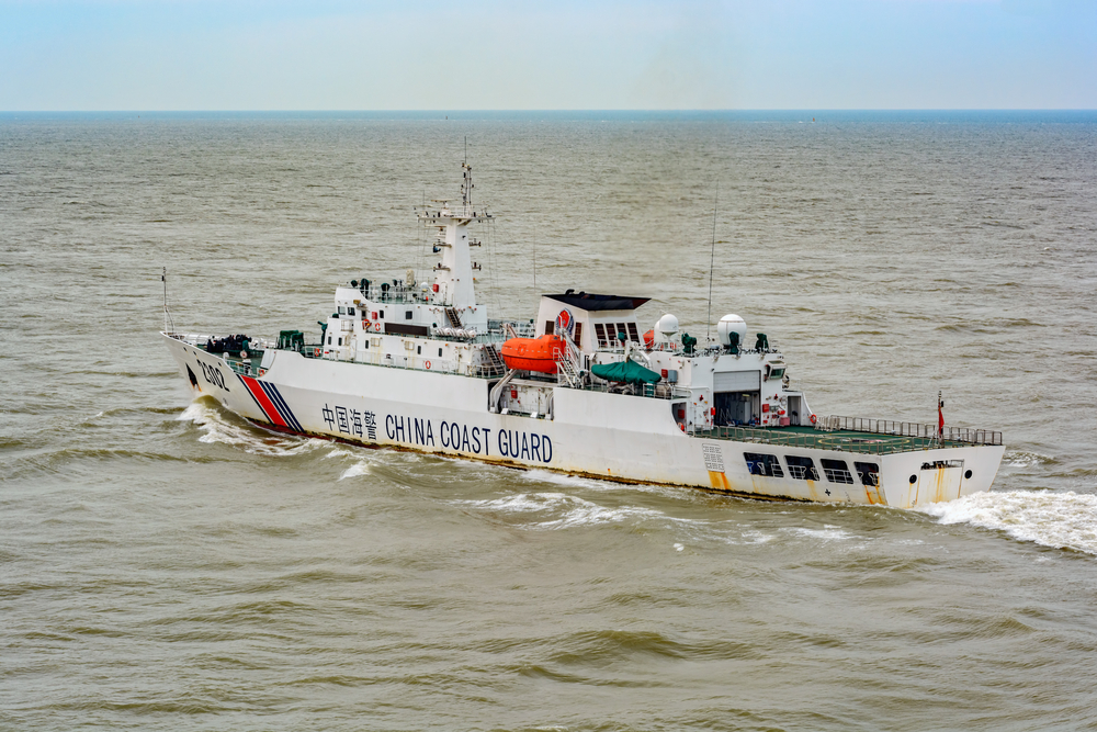 Ein Boot der chinsischen Küstenwache