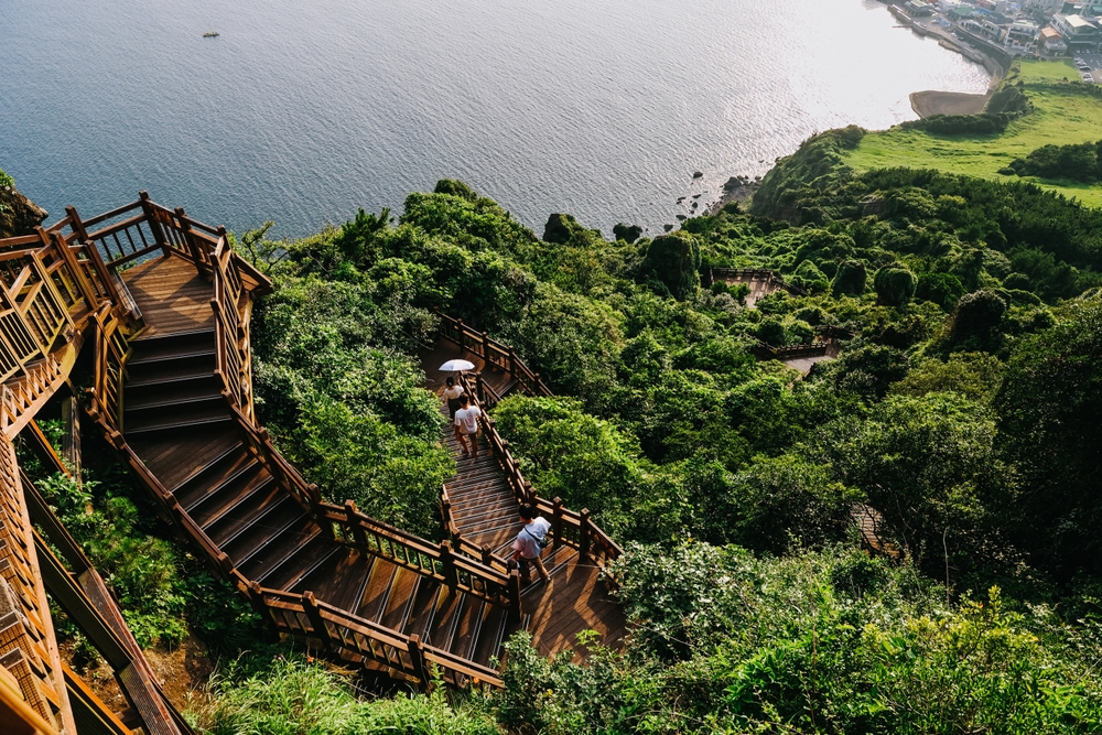 Seongsan-Berg in Jeju Island